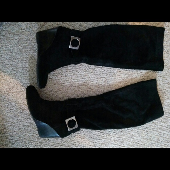 Suede Boots