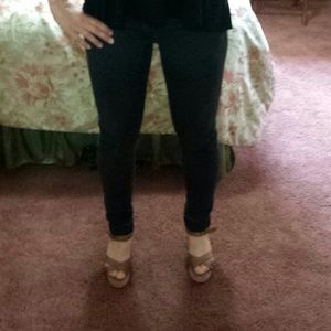 Black/grayish Gap pants size 4