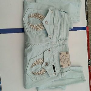 Miss me baby blue size 27 skinny