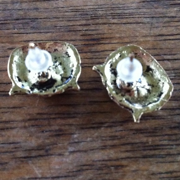 Owl earrings (brown)SOLD IN BUNDLE - Picture 3 of 3