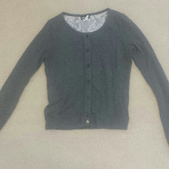 Gray sweater