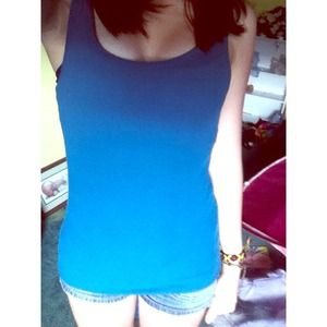 Blue tank top (H&M)