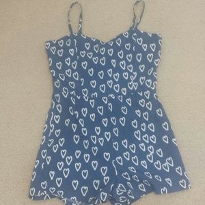 Blue romper