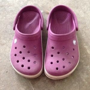 Raspberry crocs