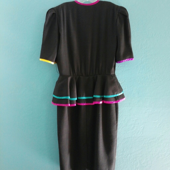 Saks 5th Avenue 1980's Peplum - Picture 3 of 3