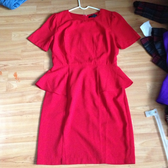 Red dress