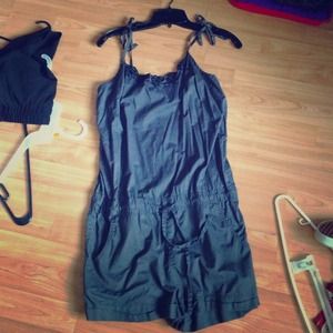 Romper, blouse, pencil skirt, kimono