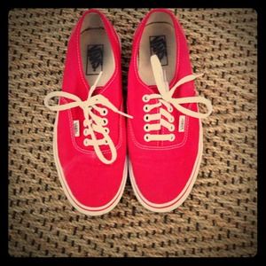 Red Vans!