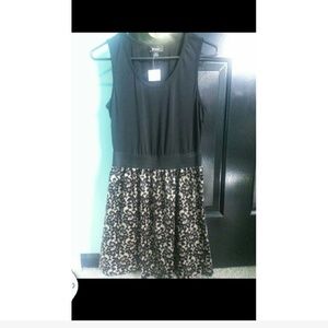 Black & Beige classy dress