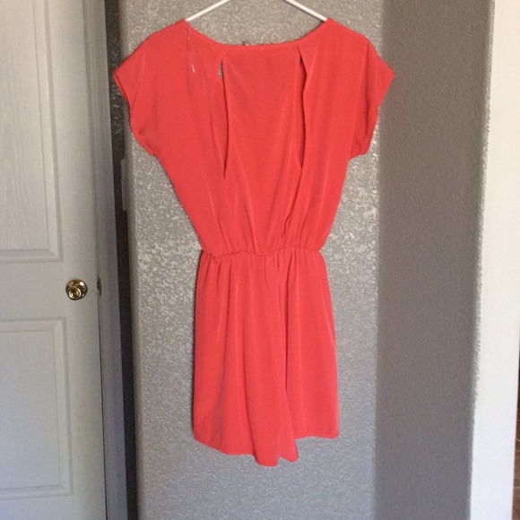 Coral romper 🚫SOLD🚫 - Picture 2 of 2