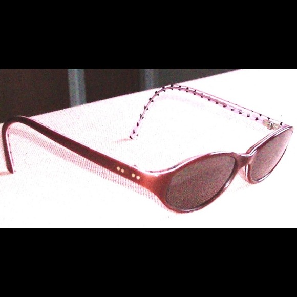 AUTHENTIC LA FONT EYEGLASSES-BROWN/PINK