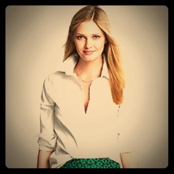 Banana Republic non-iron shirt in Navy