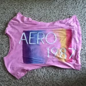 Pink Aeropostale shirt
