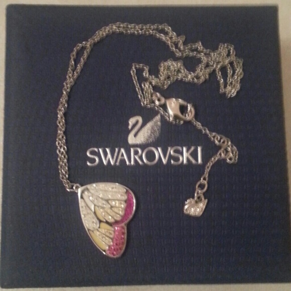 Swarovski butterfly necklace