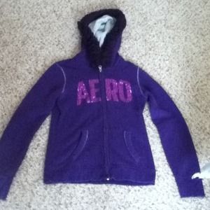 Purple Aeropostale sweater