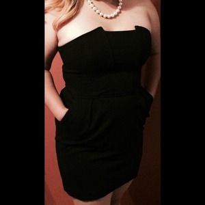 7 for all mankind black dress