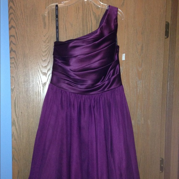Bill Levkoff plum dress