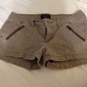 American Eagle stretch zipper shorts