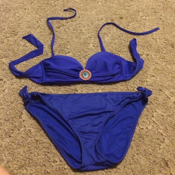Other - Never Worn! Royal Blue Bathing Suit Top ONLY!