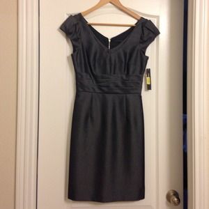 Antonio Melani navy flicker dress sz 4 nwt
