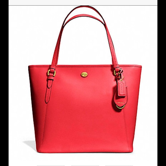 SOLD.                 Payton Leather Zip Top Tote