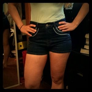 High waisted shorts urban outfitters size28
