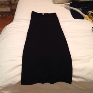 American Apparel black tube dress