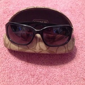 *lowered price!!!* authentic coach sunglasses