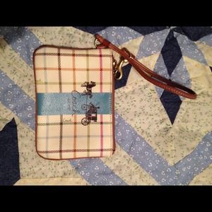 Coach Tattersall Wristlet