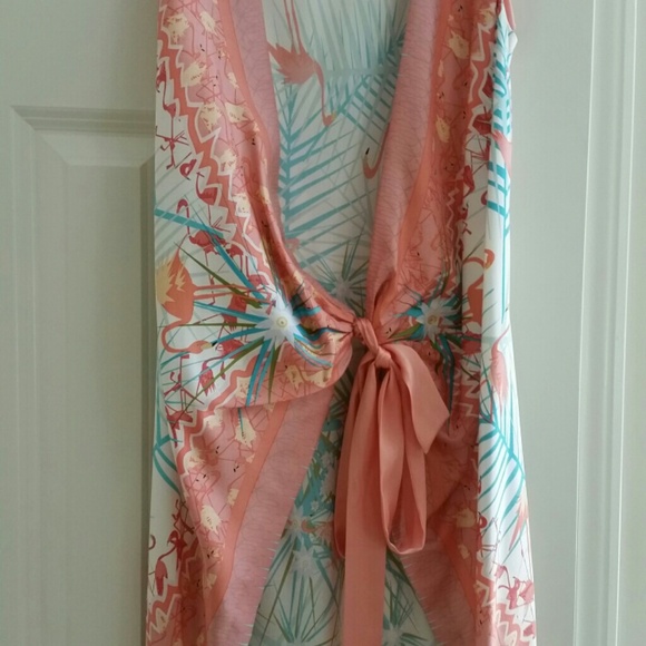 Nicole Miller wrap top