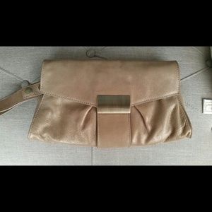 Leather clutch