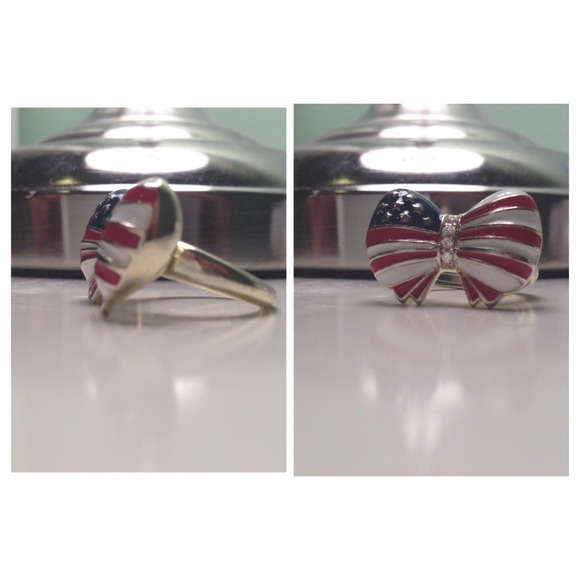 American flag ring