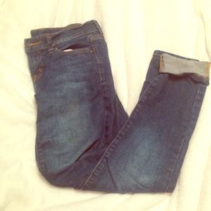 J Crew toothpick ankle jeans