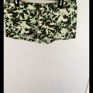 Funky Hawaiian print shorts