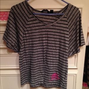 NWOT Striped FOX brand top! 💋
