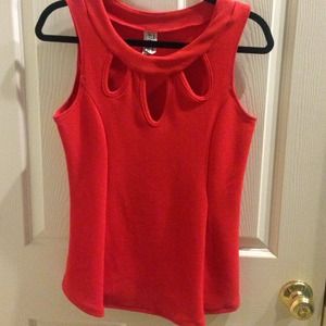 🔻Red Peplum Top🔻
