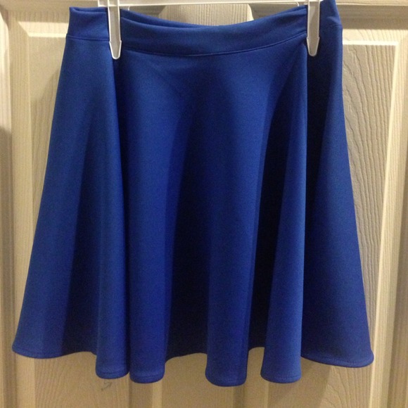 🔹Royal Blue Skater Skirt 🔹