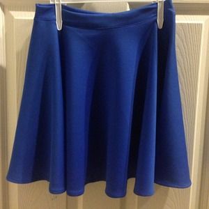 🔹Royal Blue Skater Skirt 🔹