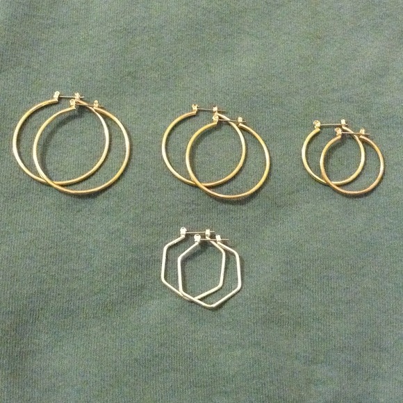 Hoop earrings