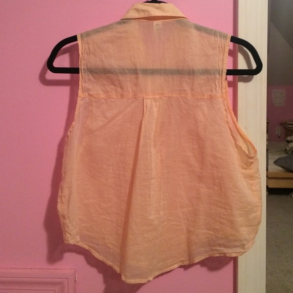 American Apparel button down top - Picture 2 of 2