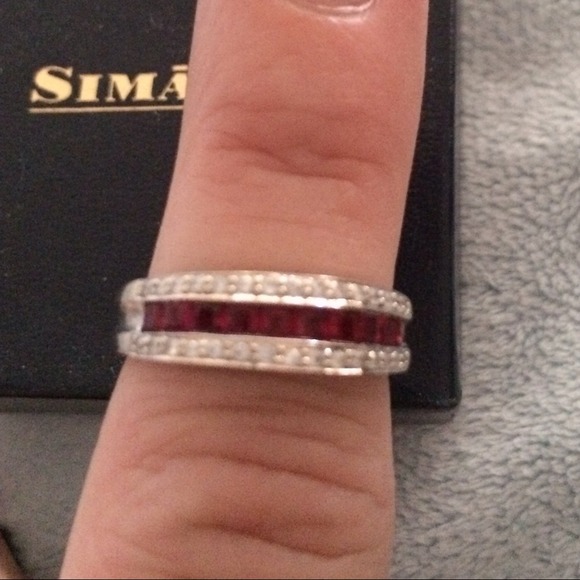 Simayof Jewelry - 💍Beautiful Ruby and Diamond Ring💎