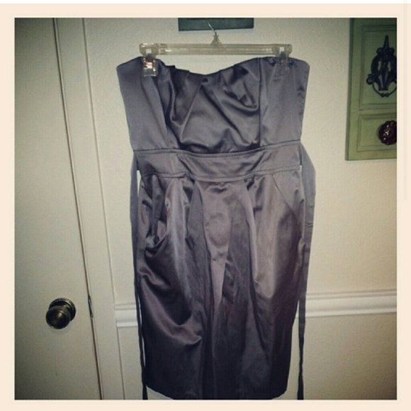 Strapless dress