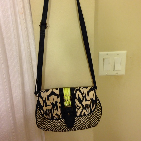 Mossimo neon shoulder bag