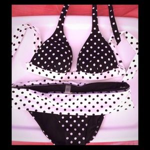 NWOT Victoria's Secret Polka Dot Swimsuit
