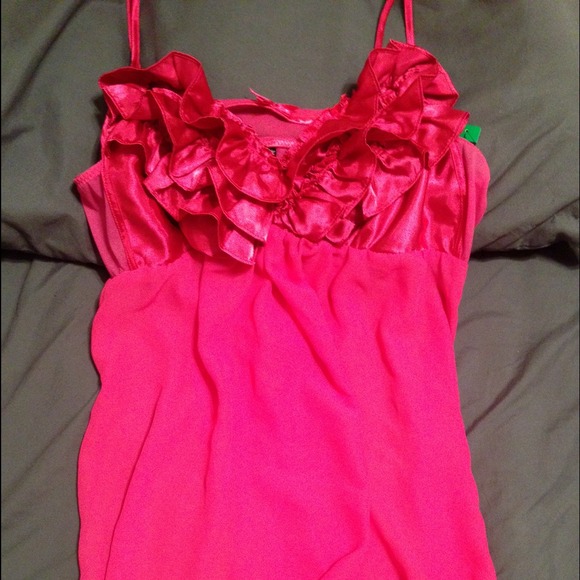 Pink lingerie w/panty