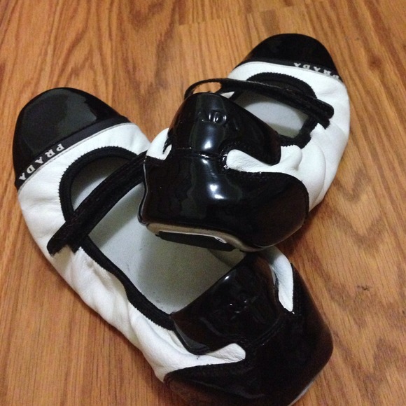 Prada ballet flats
