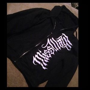 Miss May I band sweater
