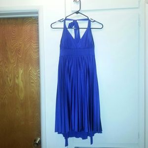 Blue Cocktail Dress