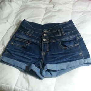 High waisted shorts