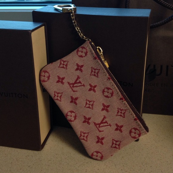 ❌❌SLD - 💯Auth LV Pink Min Lin Cles - Picture 1 of 4